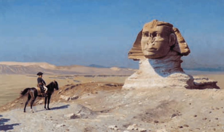 Bonaparte devant le Sphinx par Jean-Léon Gérôme