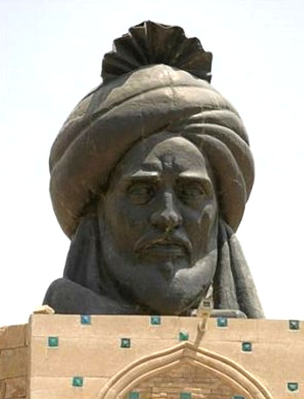 Statue d’al-Mansûr à Bagdad